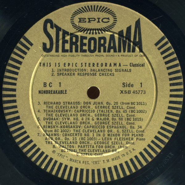 Various : This Is Epic Stereorama - Classical (LP, Comp)