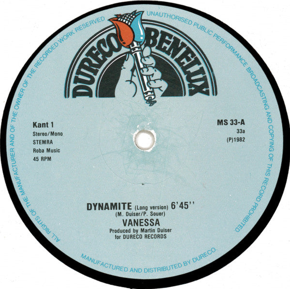 Vanessa (2) : Dynamite (12", Maxi)