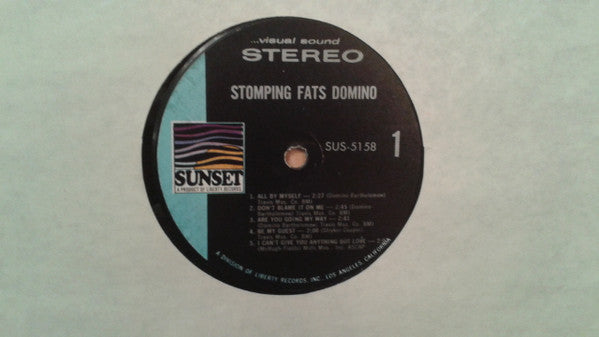 Fats Domino : Stompin' (LP, Comp)