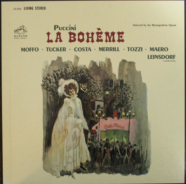 Giacomo Puccini : La Bohème (Box + 2xLP, Album, RP)
