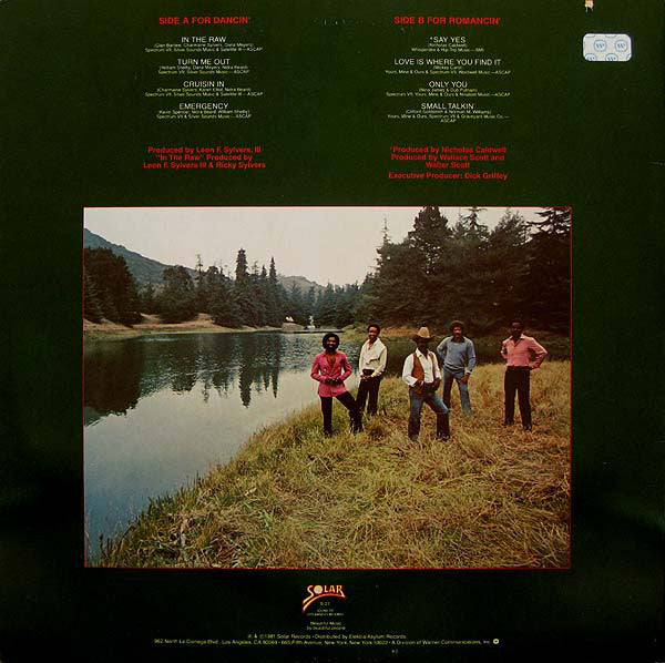 The Whispers : Love Is Where You Find It (LP, Album, SP )