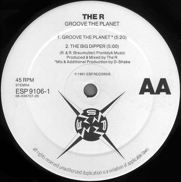 The R : Rave The Planet (12")