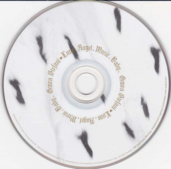 Gwen Stefani : Love.Angel.Music.Baby. (CD, Album, Club)
