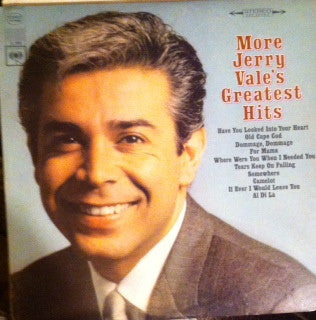Jerry Vale : More Jerry Vale's Greatest Hits (LP, Comp)