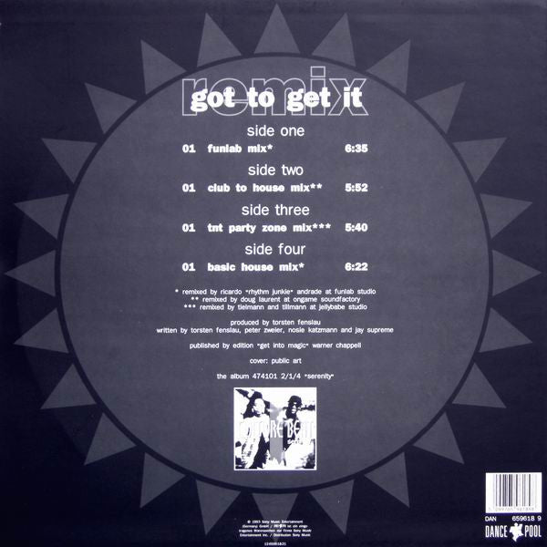 Culture Beat : Got To Get It (Remix) (2x12")