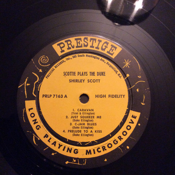 Shirley Scott : Scottie Plays The Duke (LP, Album, Mono)