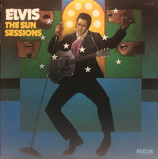 Elvis Presley : The Sun Sessions (LP, Comp, Mono, RE)