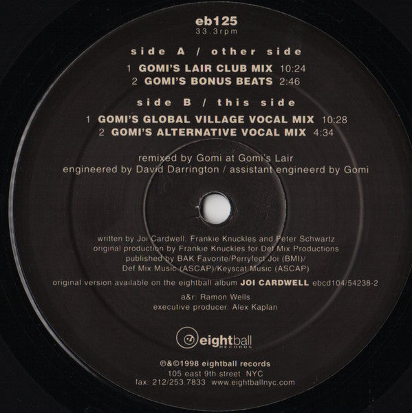 Joi Cardwell : Found Love (The Gomi Remixes) (12")