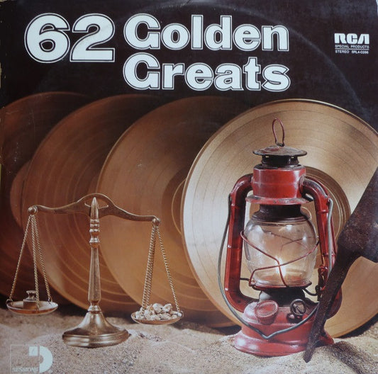 Various : 62 Golden Greats (4xLP, Comp, S/Edition)