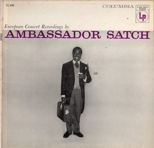 Louis Armstrong And His All-Stars : Ambassador Satch (LP, Album, Mono, Hol)