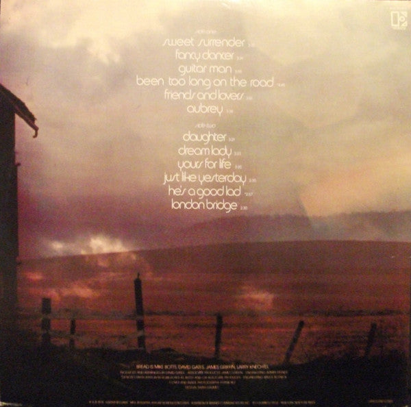 Bread : The Best Of Bread Volume Two (LP, Comp, CSM)