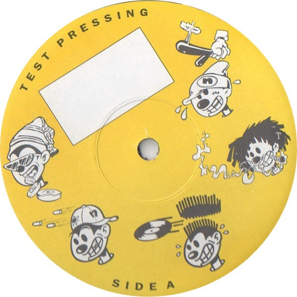 The Evasions / Gary's Gang : Wikka Wrap / Keep On Dancin' (12", TP)