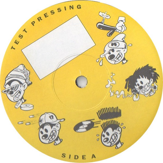 The Evasions / Gary's Gang : Wikka Wrap / Keep On Dancin' (12", TP)