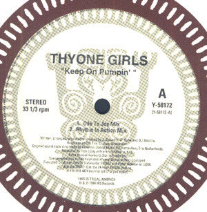 Thyone Girls : Keep On Pumpin' (12")