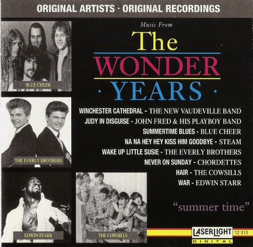 Various : Music From The Wonder Years "Summer Time" (CD, Comp)