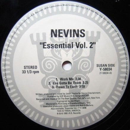 Jason Nevins : Essential Vol. 2 (12", EP)