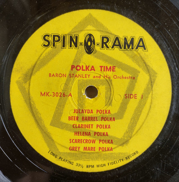 Stanley Pulaski And His Orchestra : Polka Party (LP, Mono)