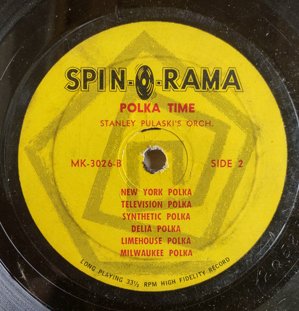 Stanley Pulaski And His Orchestra : Polka Party (LP, Mono)