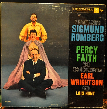 Percy Faith & His Orchestra, Earl Wrightson And Lois Hunt : A Night With Sigmund Romberg (LP, Album, Mono)