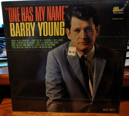 Barry Young : One Has My Name (LP, Mono, Ult)