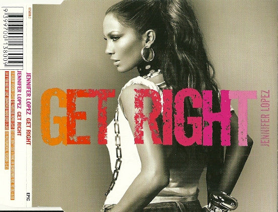 Jennifer Lopez : Get Right (CD, Maxi)