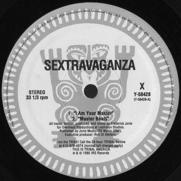 Sextravaganza : I Am Your Master (12")