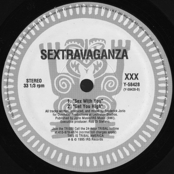 Sextravaganza : I Am Your Master (12")