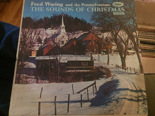 Fred Waring & The Pennsylvanians : The Sounds Of Christmas (LP, Mono)