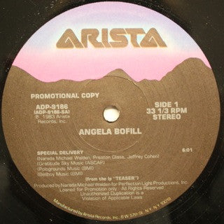 Angela Bofill : Special Delivery (12", Promo)