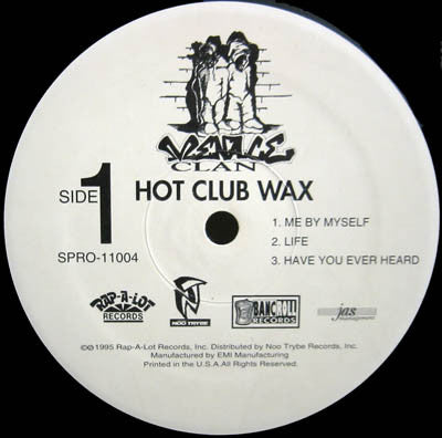 Menace Clan : Hot Club Wax (12", Smplr)