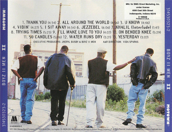 Boyz II Men : II (CD, Album, Club)