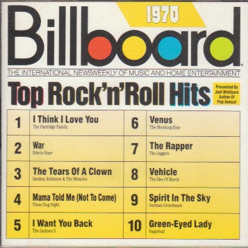 Various : Billboard Top Rock'n'Roll Hits - 1970 (CD, Comp, RM)