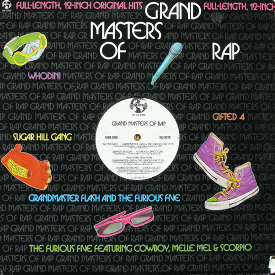 Various : Grand Masters Of Rap (LP, Comp)