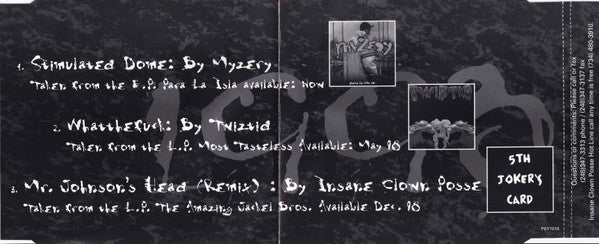 Insane Clown Posse : Psychopathic Sampler 1998 (CD, Smplr)