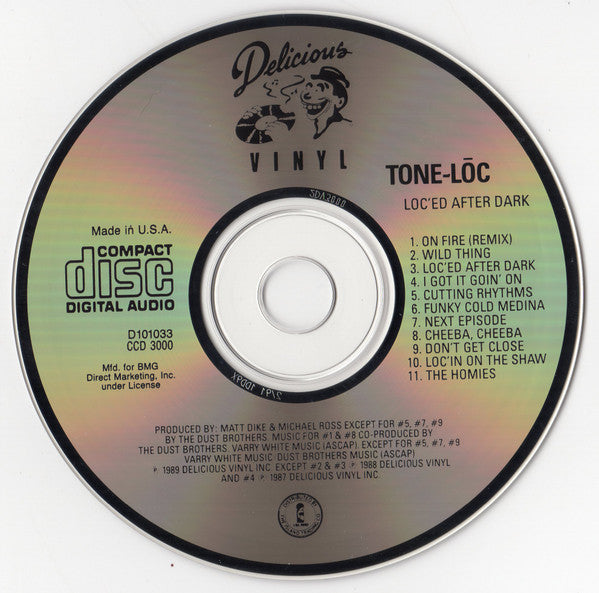 Tone Loc : Lōc'ed After Dark (CD, Album, Club, RE, Den)