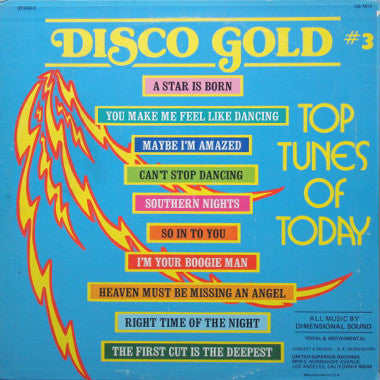 Dimensional Sound : Disco Gold #3 (LP)