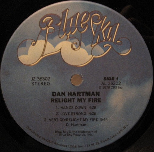 Dan Hartman : Relight My Fire (LP, Album)