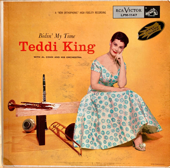 Teddi King With Al Cohn And His Orchestra : Bidin' My Time (LP, Mono)