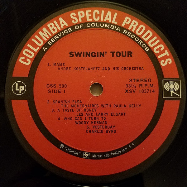 Various : Swingin' Tour (LP, Comp, Ltd)