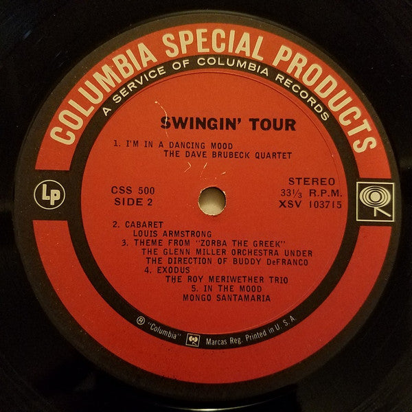 Various : Swingin' Tour (LP, Comp, Ltd)