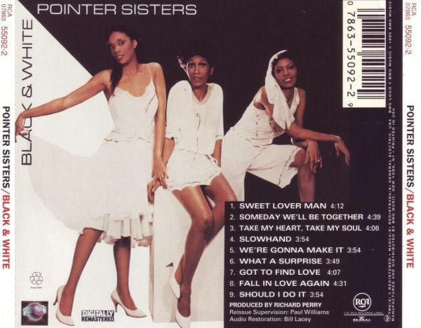 Pointer Sisters : Black & White (CD, Album, RE, RM)