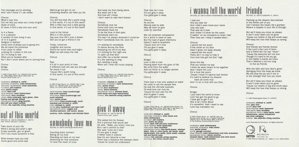 Michael W. Smith : Change Your World (CD, Album)