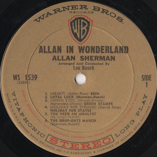 Allan Sherman : Allan In Wonderland (LP)