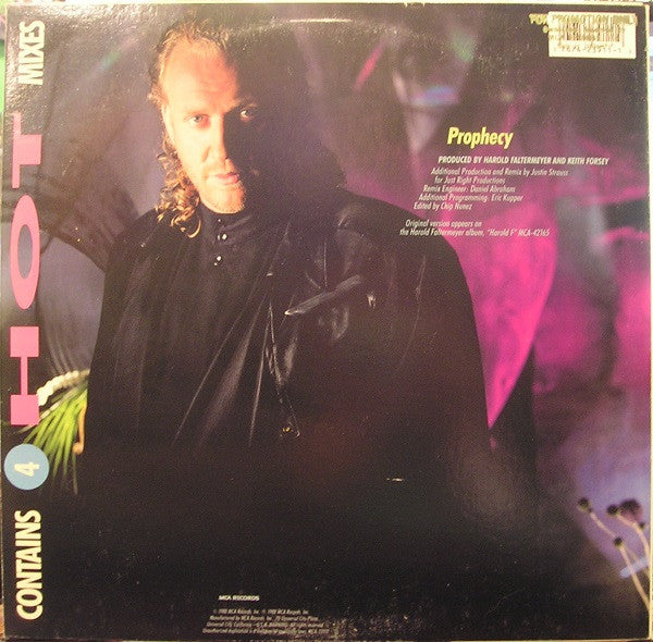Harold Faltermeyer : Prophecy (12", Single)