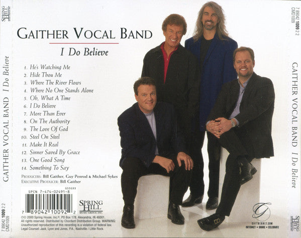 Gaither Vocal Band* : I Do Believe (CD, Album)