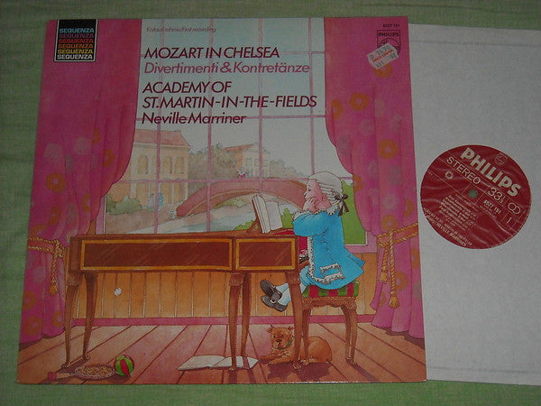 Wolfgang Amadeus Mozart - The Academy Of St. Martin-in-the-Fields, Sir Neville Marriner : Mozart In Chelsea - Kv 15 (LP)