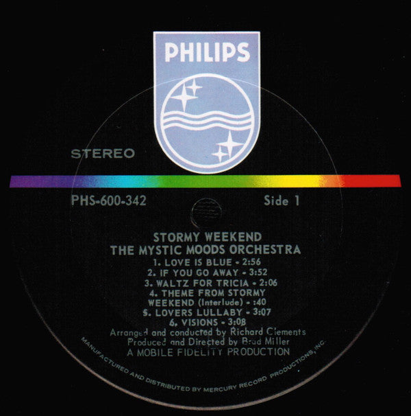 The Mystic Moods Orchestra : Stormy Weekend (LP, Album, RE)