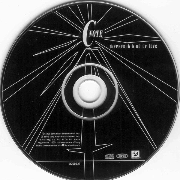 C Note : Different Kind Of Love (CD, Album, Enh)