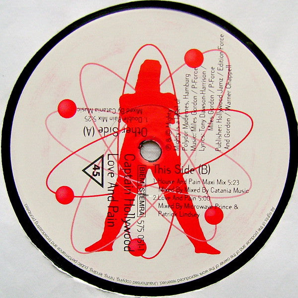 Captain Hollywood : Love And Pain (2x12")
