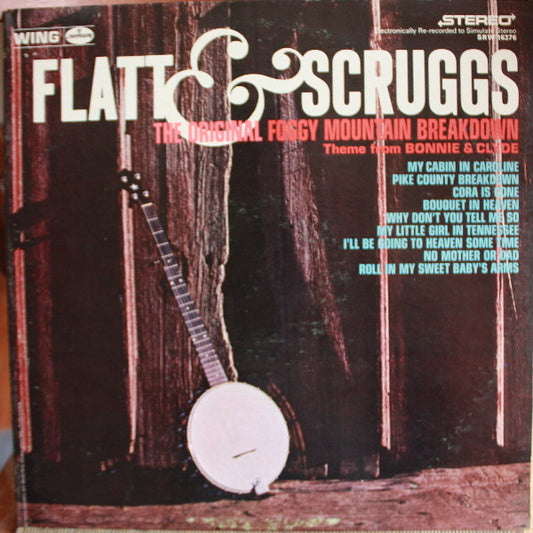 Flatt & Scruggs : Foggy Mountain Breakdown (LP, Album)